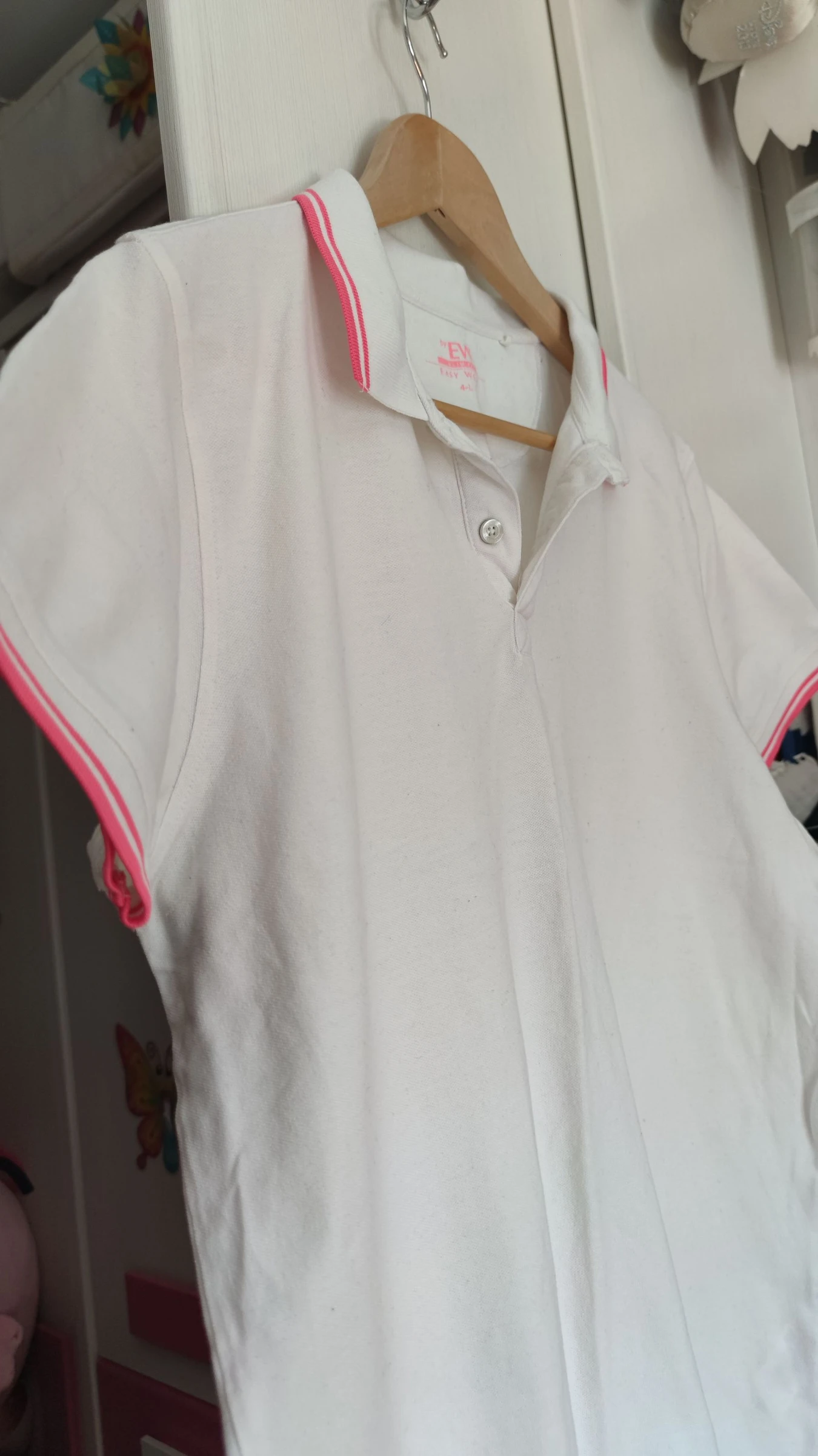 Witte herenpoloshirt Easy Wear Maat L / 42-44 – photo 8